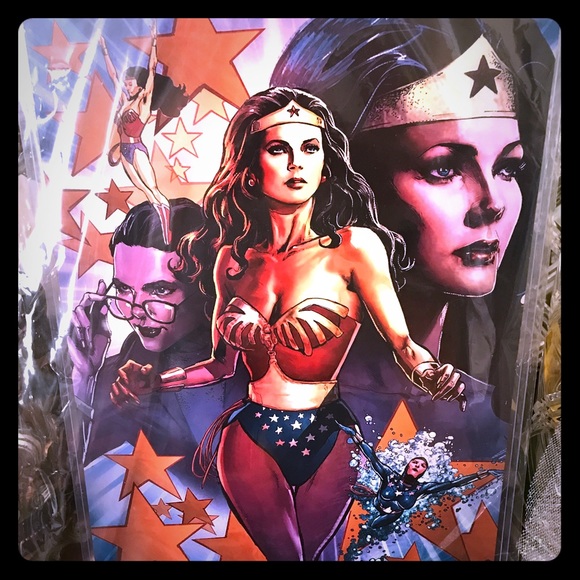 Other - NEW in protective sleeve Wonder Woman poster
